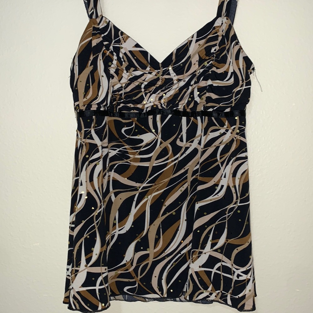 Black baby doll tank